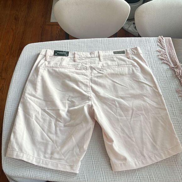 AG Adriano Goldschmied Canyon Shorts Mens Size 40 Pale Pink Chino - Picture 6 of 8